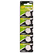 Батарейка GP дисковая Lithium Button Cell 3.0V CR2032-8U5 літієва