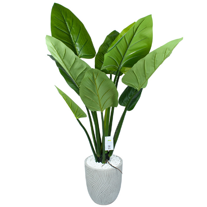 Штучна рослина Engard Philodendron, 120 cм в кашпо (TW-3983-1), фото 1