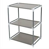 Підлогова вішалка для зберігання одягу, відкрита шафа органайзер для речей, фото 3