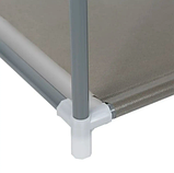 Підлогова вішалка для зберігання одягу, відкрита шафа органайзер для речей, фото 4