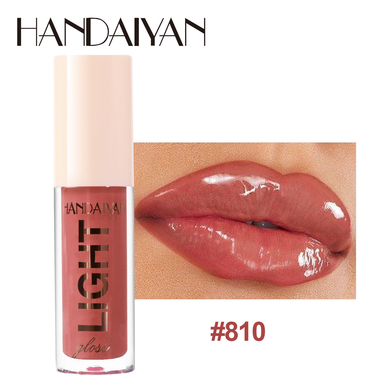 Блиск для губ Handaiyan, 3.5 мл (№ 810)