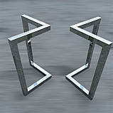 Опора для стола металева, фото 2