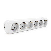 TU  TU Колодка для удлинителя 6 гнезд с заземлением 16A 250V , Q48