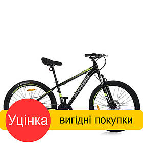 Уцінка! Спортивний велосипед 26 дюймів (рама 15", SHIMANO 21SP) Profi MTB2602-4 Чорно-жовтий
