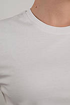 Футболка Унісекс Сніжно Білий (Organic Cotton), фото 4