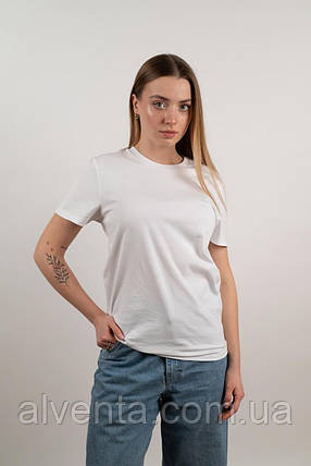 Футболка Унісекс Сніжно Білий (Organic Cotton), фото 1