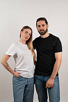 Футболка Унісекс Сніжно Білий (Organic Cotton), фото 6