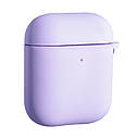 Чехол Silicone Case for Air Pods (with fibra) AirPods 1 / 2,  Purple, фото 2