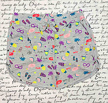 Шорти дитячі трикотажні на дівчинку р 8-12 р сірі