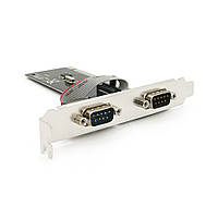 TU  TU Контроллер PCI=>RS232(9Pin)+RS232(9Pin), 2 порта, TX382B-2S, BOX