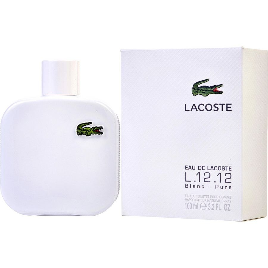 Туалетная вода Lacoste Eau De L.12.12 Blanc 100 ml. Лакоста Л 12.12 Бланк 100 мл., фото 1