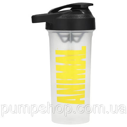 Шейкер Universal Nutrition Shaker Bottle 700 мл прозорий, фото 1