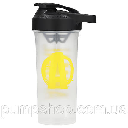 Шейкер Universal Nutrition Shaker Bottle 700 мл прозорий, фото 3