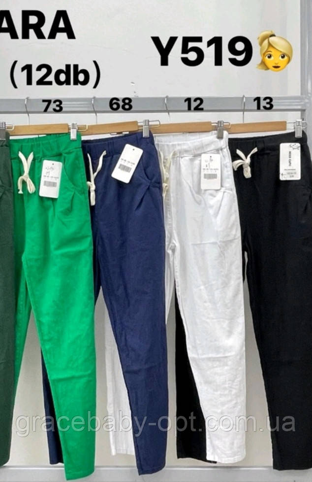 Штани літні жіночі оптом, S-2XL pp, № Nk-Y-519, фото 1