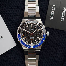 Чоловічий Годинник CITIZEN NB6031-56E Series 8 GMT 880 Автоматичний