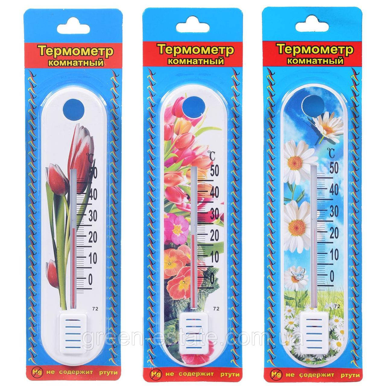 Термометр кімнатний пластиковий