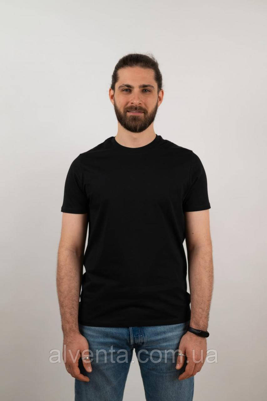 Футболка Унісекс Сніжно Глибокий Чорний (Organic Cotton)