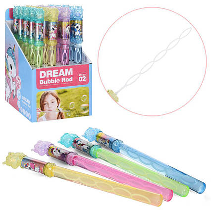 Мильні бульбашки GP-2 меч, єдиноріг, 20 шт. (4 види) у диспл., 22,5-40-27 см.