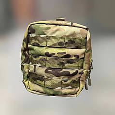 Підсумок утилітарний на Моллі, Мультикам, WINTAC, Cordura 1000D, сумка на Моллі, адміністративний підсумок тактичний