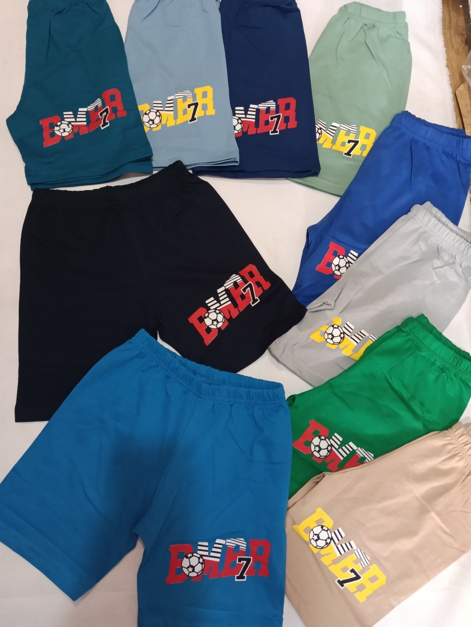 Шорти дитячі трикотажні на хлопчика р 5-8 років Bomba