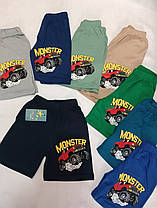 Шорти дитячі трикотажні р 1-4 роки Monster