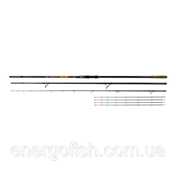 Вудилище Benzar No Limit Method Feeder 4.5м 100-250г 3+5 секцій, фото 1