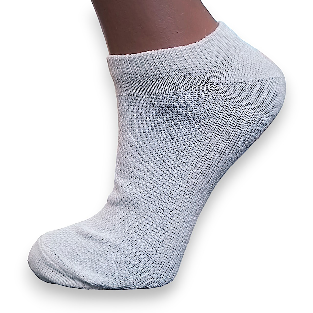 Шкарпетки жіночі короткі літні Fashion сітка 23-25 розмір (35-38 взуття) айворі, фото 1