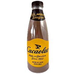 Молочний какао-напій (без цукру та глютену) Какаолат Cacaolat 1L 6шт/ящ (Код: 00-00016322)