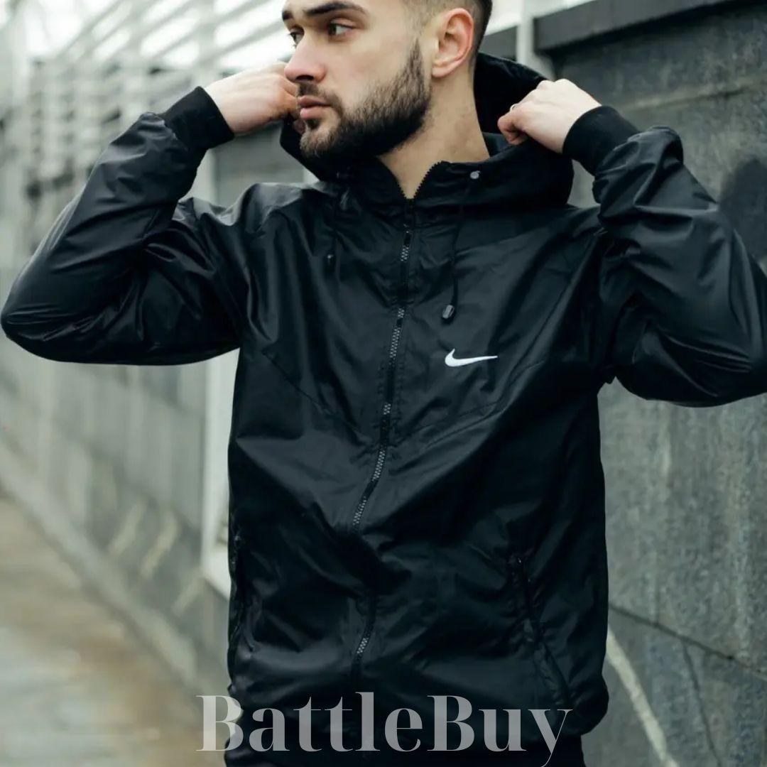 Мужская спортивная ветровка найк черная, Куртки ветровки мужские nike ...