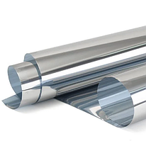 Фольгована плівка ДЛЯ ГРУЗИКІВ 100 см х 100 см "Срібло", уп. 2 шт.