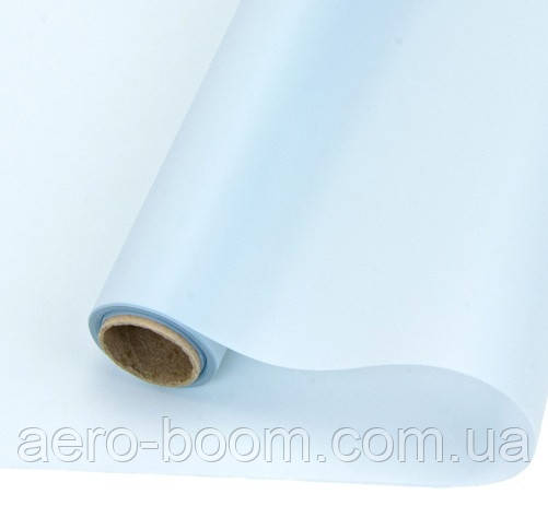 Плівка (калька) матова в рулоні "Light blue / Блакитна ніжна" (0,65х8,6 м)