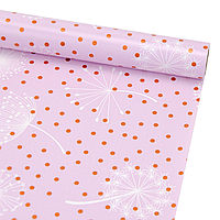 Подарунковий папір 0,7х7 м "Кульбаба"