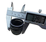 Подовжувач штока вилки руля велосипеда 1-1/8" (28,6 мм) чорний, фото 10