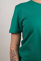 Футболка Унісекс Смарагдовий (Organic Cotton), фото 5
