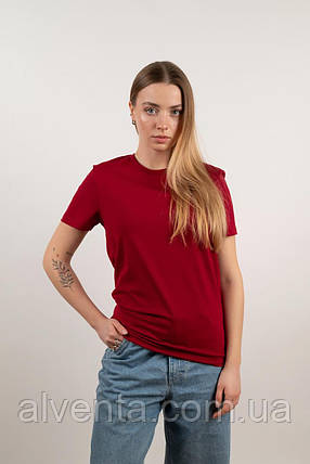 Футболка Унісекс Пристрасний Червоний (Organic Cotton), фото 1