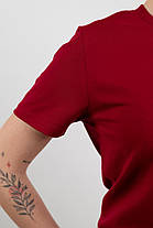 Футболка Унісекс Пристрасний Червоний (Organic Cotton), фото 4