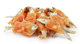 Ласощі для собак Сардина з намотаним курячим м'ясом 500 г