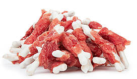 Ласощі для собак Кальцієва кісточка з качкою 500 г