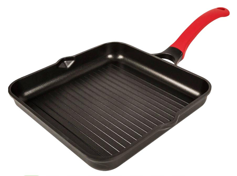 Квадратна сковорода гриль BIOL Modern 28x28 см, фото 1