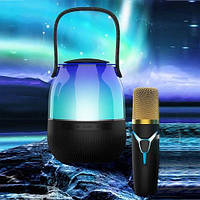 Караоке мікрофон з функцією -мікрофон портативний bluetooth, Мікрофон музичний бездротовий PT-72