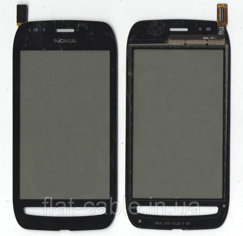 Сенсор Nokia Lumia 710 чорний (оригінальний)