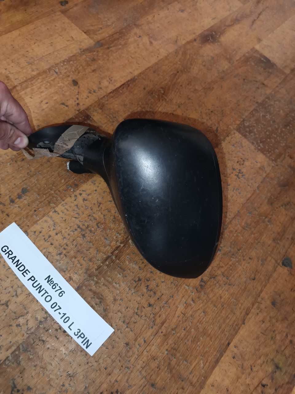 №676 Зеракло ліве 3PIN для Fiat Grande Punto 07-10, фото 1