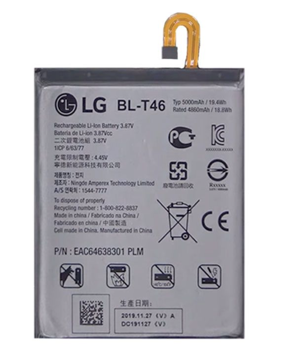 Акумулятор LG BL-T46 для LG V600, LM-V600, V600AM, V60 ThinQ 5G, фото 1