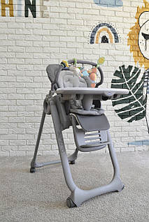 Стільчик для годування Chicco Polly Magic RELAX, grey