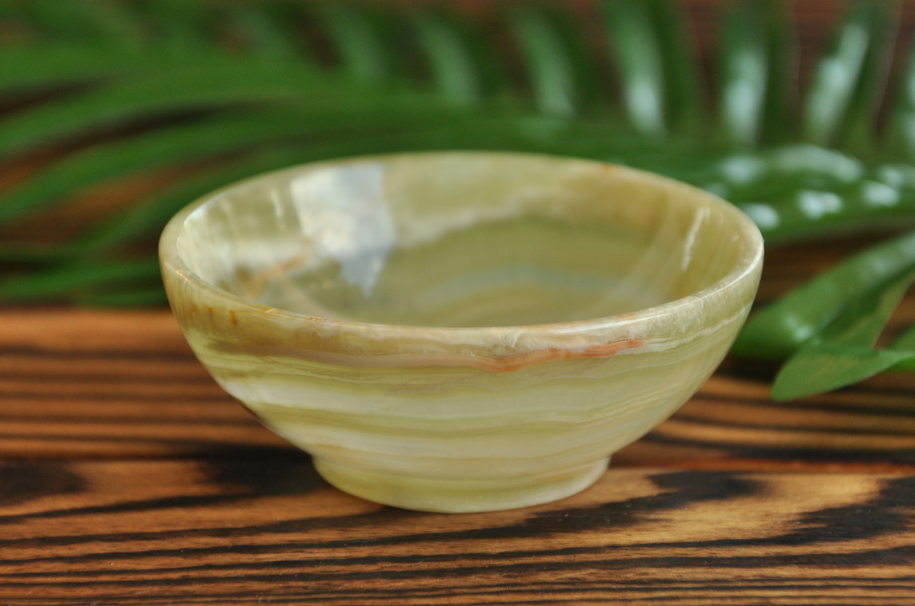 Піала з натурального каменю онікс, 7.5 см (колір, як на фото), фото 1