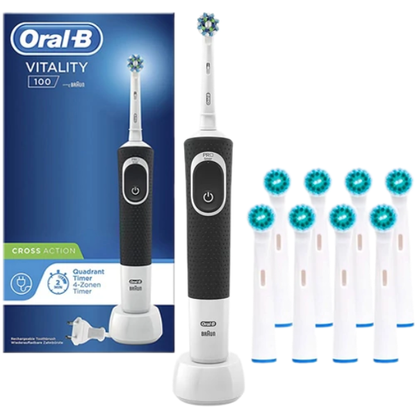 Електрична зубна щітка Oral-B Vitality 100 Cross Action Black