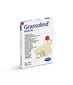 Пов'язка атравматична мазева Grassolind Neutral 5 х 5 см 1 шт
