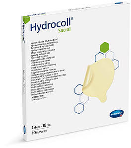 Гідроколоїдна пов'язка Hydrocoll Sacral на область крижів, 18 x 18 см 1 шт
