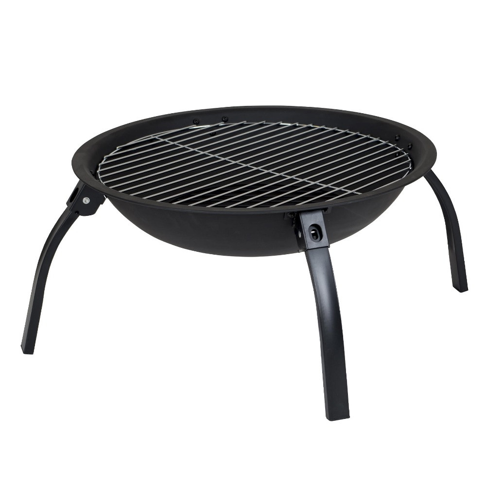 Гриль вугільний великий Bo-Camp Firebowl Harrow Black
