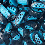 Малинові слайси з лакрицею - желейні цукерки Vidal Іспанія 250 шт, фото 3